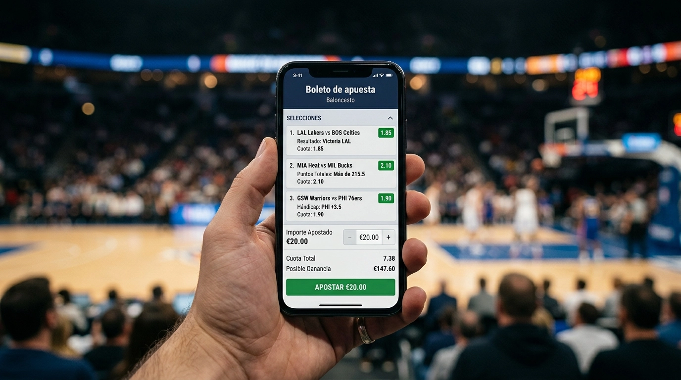Apuestas combinadas en partidos de baloncesto de la Liga Endesa ACB