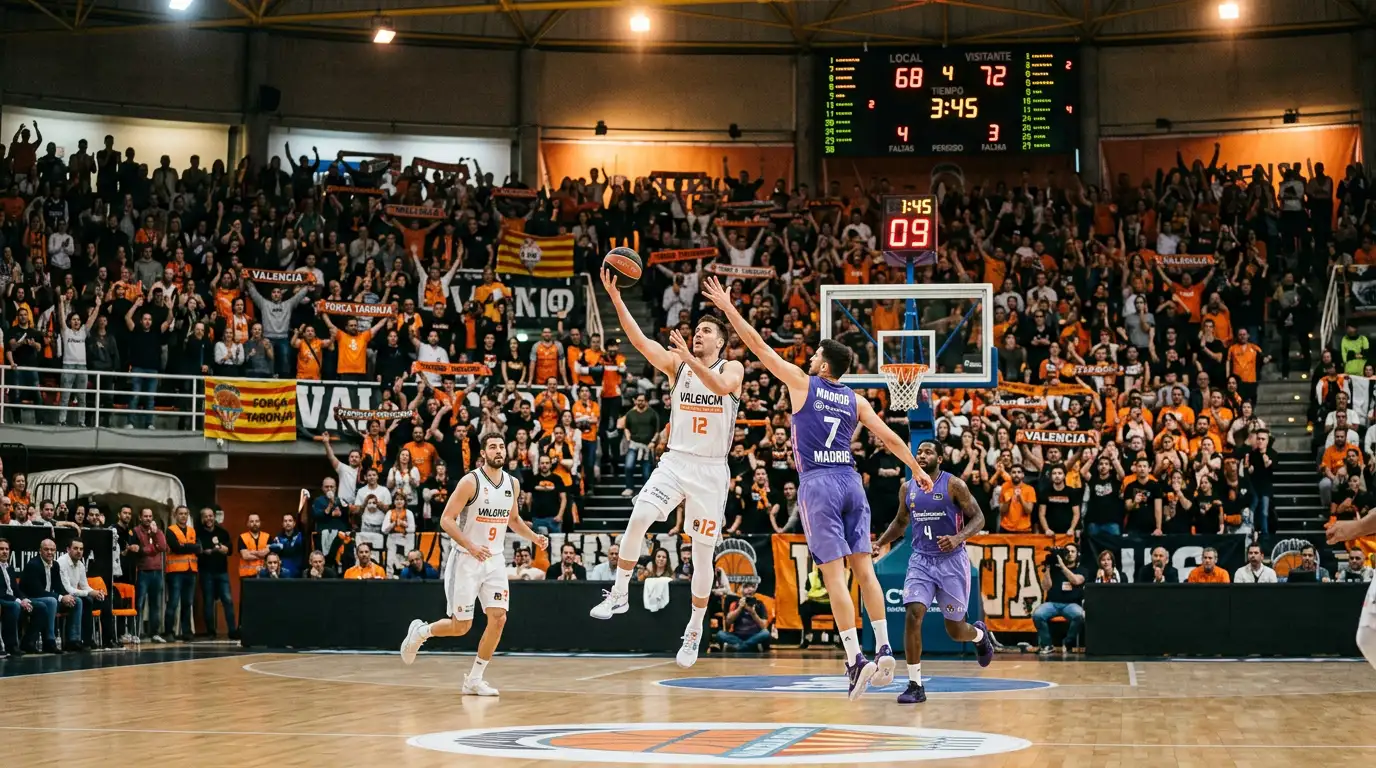 Datos de asistencia y aforo en pabellones de la Liga Endesa ACB para apuestas