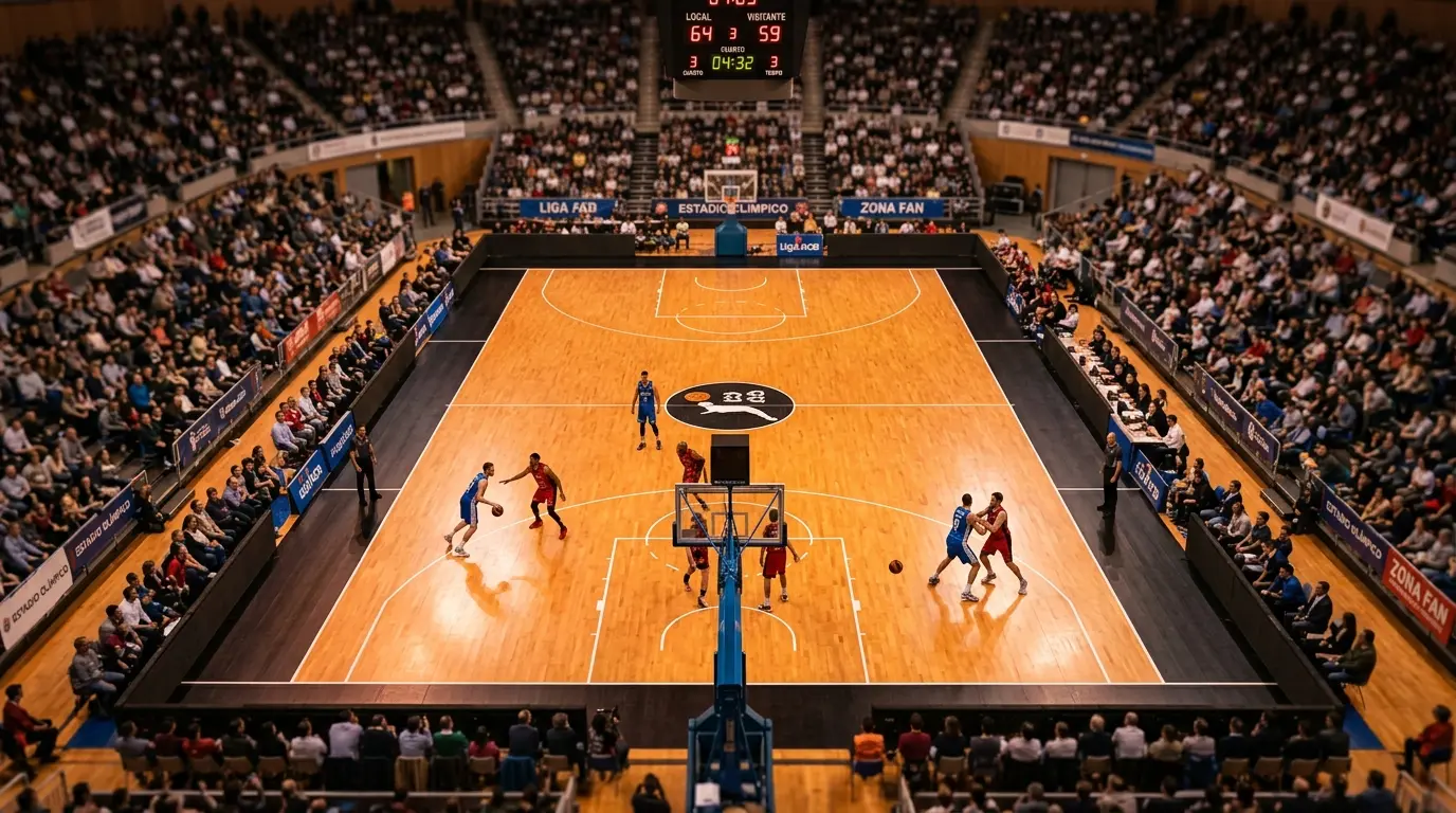 Estadísticas del factor cancha en la Liga Endesa ACB con datos de rendimiento local y visitante