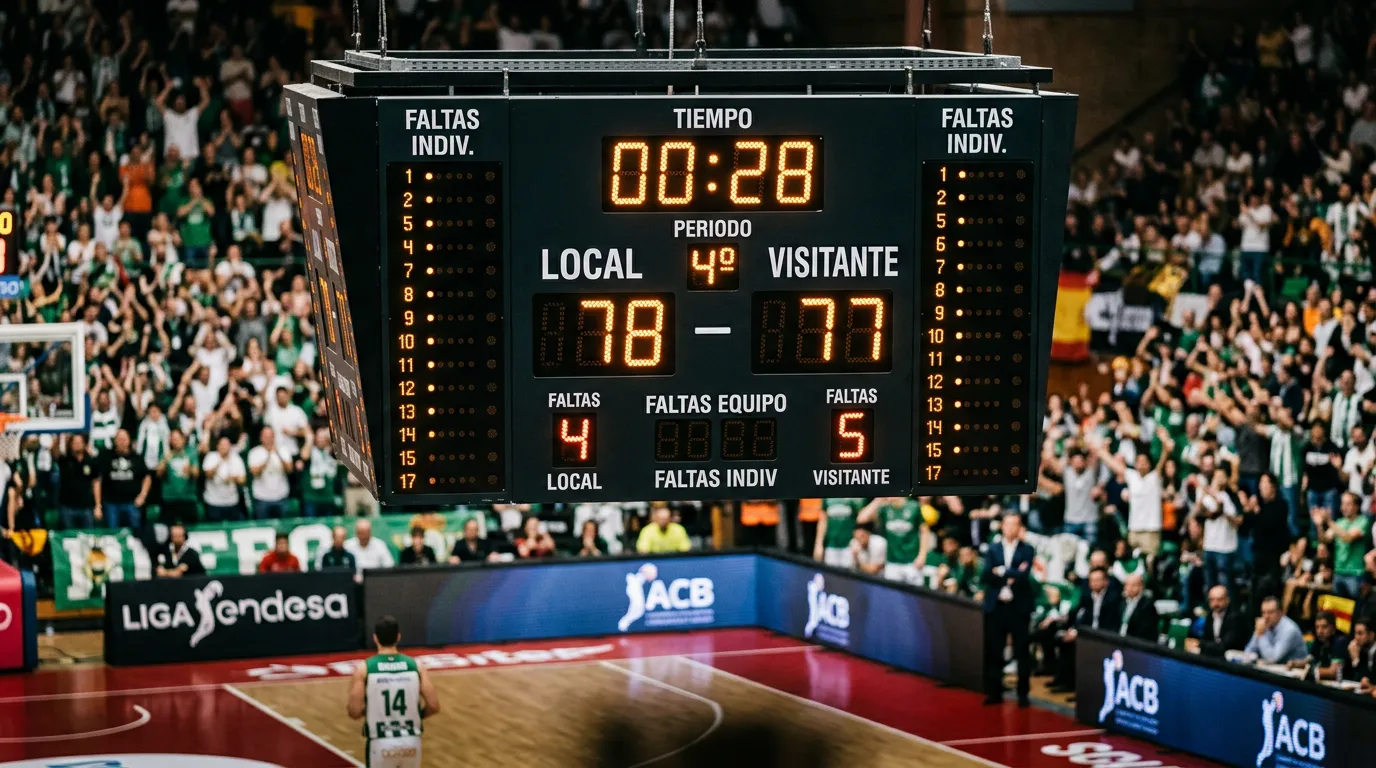 Análisis de líneas de hándicap en partidos de la Liga ACB con datos de cobertura